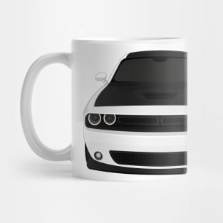 Challenger White + Black Mug